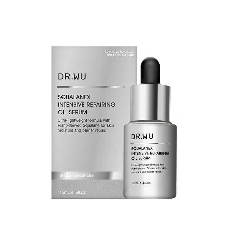 DR.WU ドクターウー スクワラン リペアオイルセラム 15ml✖️2個 DR.WU ドクターウー REPAIRING SERUM 15ML[品番：CRVE0004289