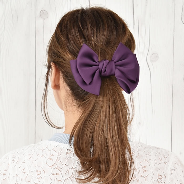 リボン バレッタ ヘアゴム | curvy's  | 詳細画像9 
