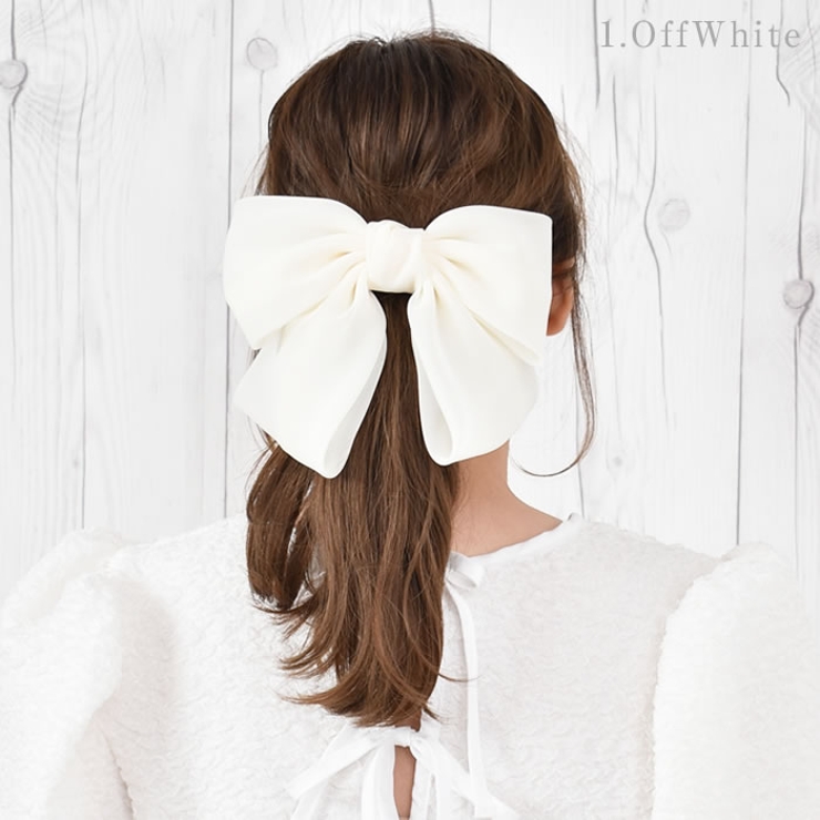 リボン バレッタ ヘアゴム | curvy's  | 詳細画像7 