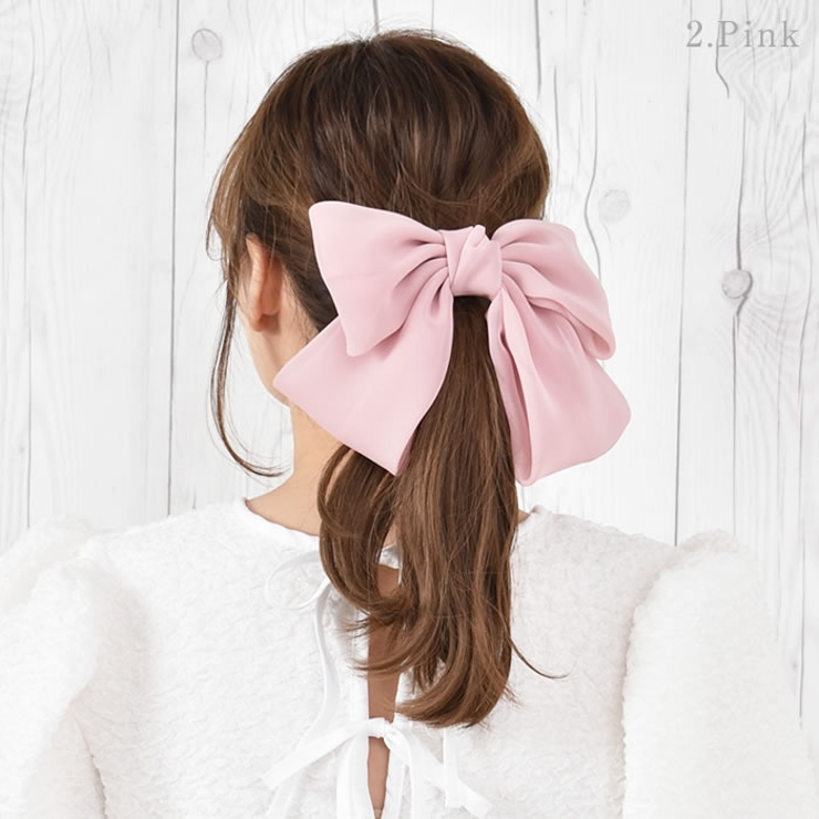 リボン バレッタ ヘアゴム | curvy's  | 詳細画像8 