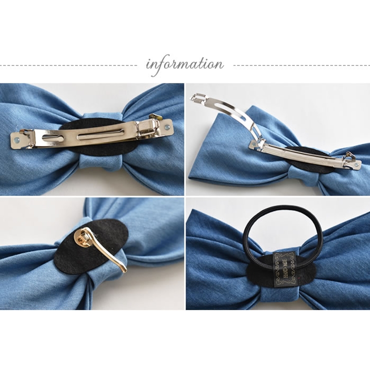 リボン バレッタ ポニーフック | curvy's  | 詳細画像5 