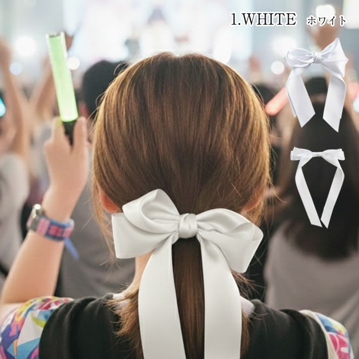 リボン バレッタ ヘアゴム | curvy's  | 詳細画像6 