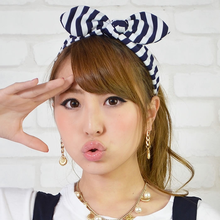 (マリンゴールドチェーンピアス)ピアス アクセサリー ジュエリー | curvy's  | 詳細画像4 