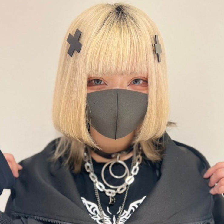 NOVESSELクロスヘアピン 全3色 ブラック | ililil | 詳細画像5 