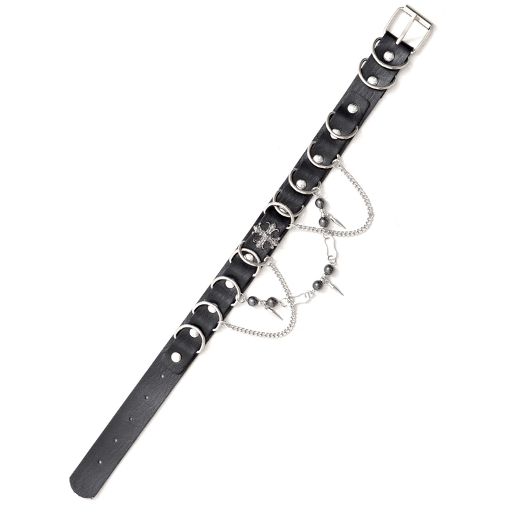 NOVESSELDカンクロスチェーンチョーカー 全1色 ブラック[品番