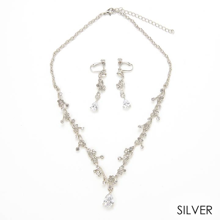 ネックレス ピアス セット[品番：DY000019887]｜Dazzy（デイジー