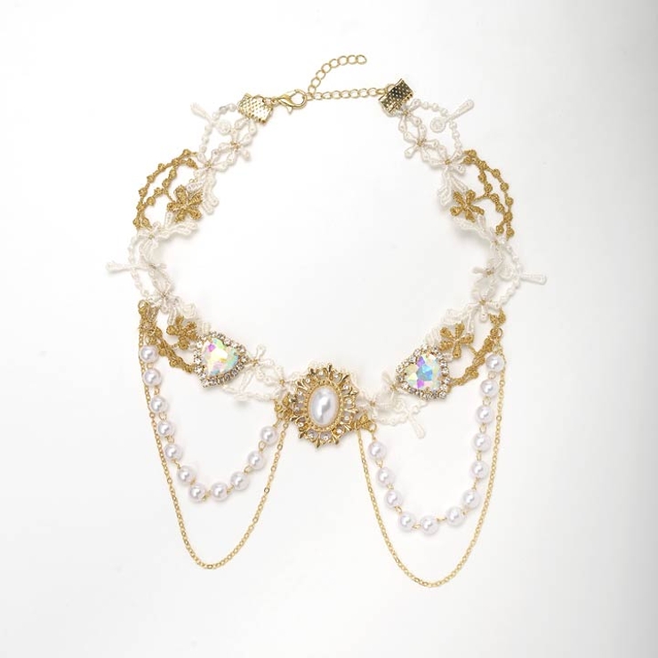 ネックレス ゴージャス ドレープ[品番：DY000021875]｜Dazzy（デイジー