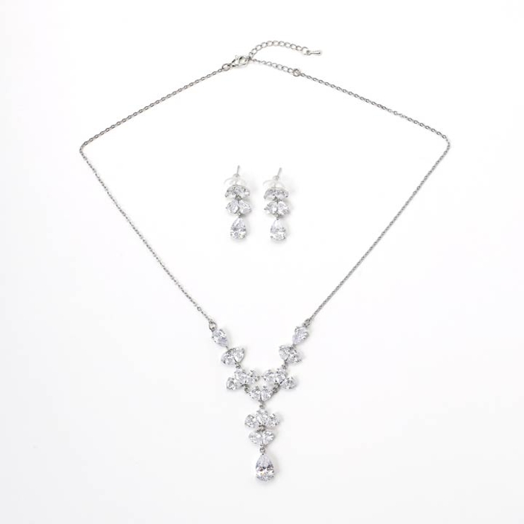 ネックレス ピアス セット[品番：DY000023136]｜Dazzy（デイジー