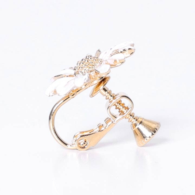 デイジーストアピアスレディースマーガレットモチーフピアス|レディースアクセサリージュエリーパーティーゴージャス結婚式二次会ウェディング派手かわいいおしゃれ女性大人プレゼントギフト彼女