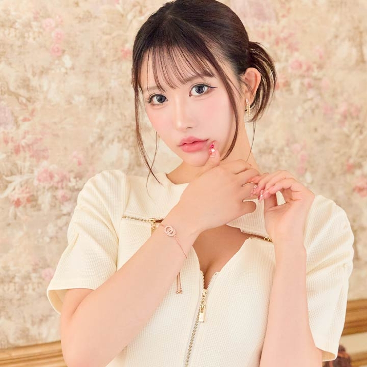 ダブルリングビジューブレスレット | Dazzy | 詳細画像4 
