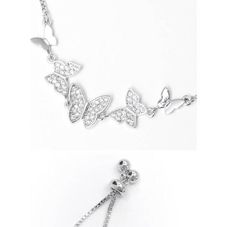 ビューティー バタフライ ブレスレット[店内アクセ] | Dazzy | 詳細画像4 