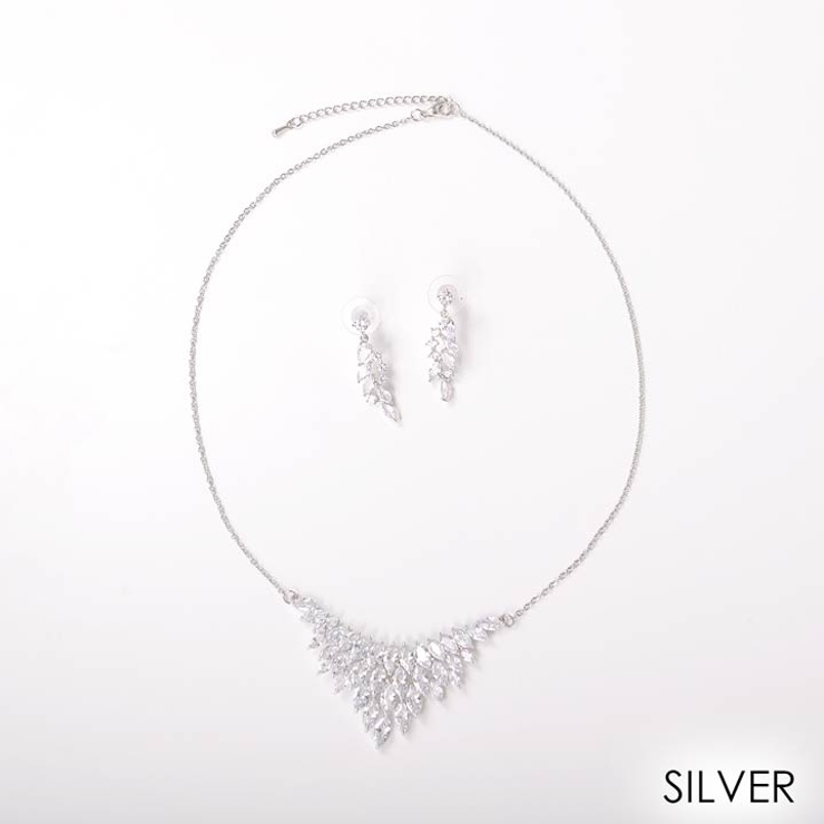 ネックレス ピアス セット | Dazzy | 詳細画像2 