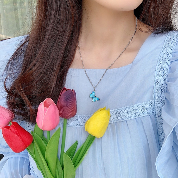 ブルーバタフライ ネックレス 蝶々 モチーフ シルバー 品番 Dctw Decorative デコラティブ のレディースファッション通販 毎日送料無料 Shoplist ショップリスト