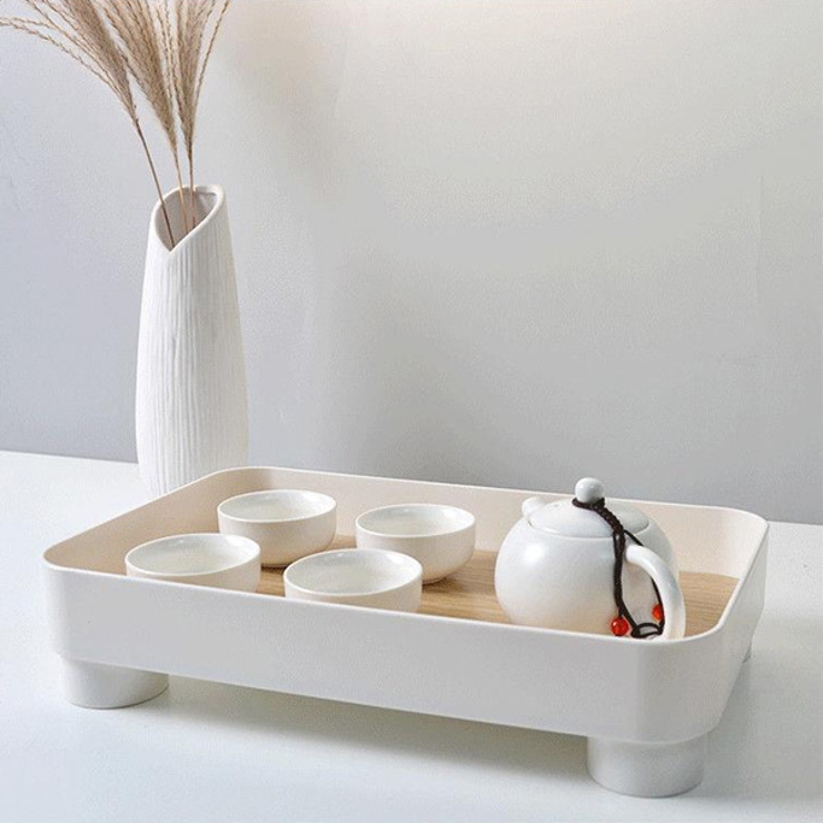 角型 トレー 脚付きトレー[品番：DCTW0004273]｜Decorative