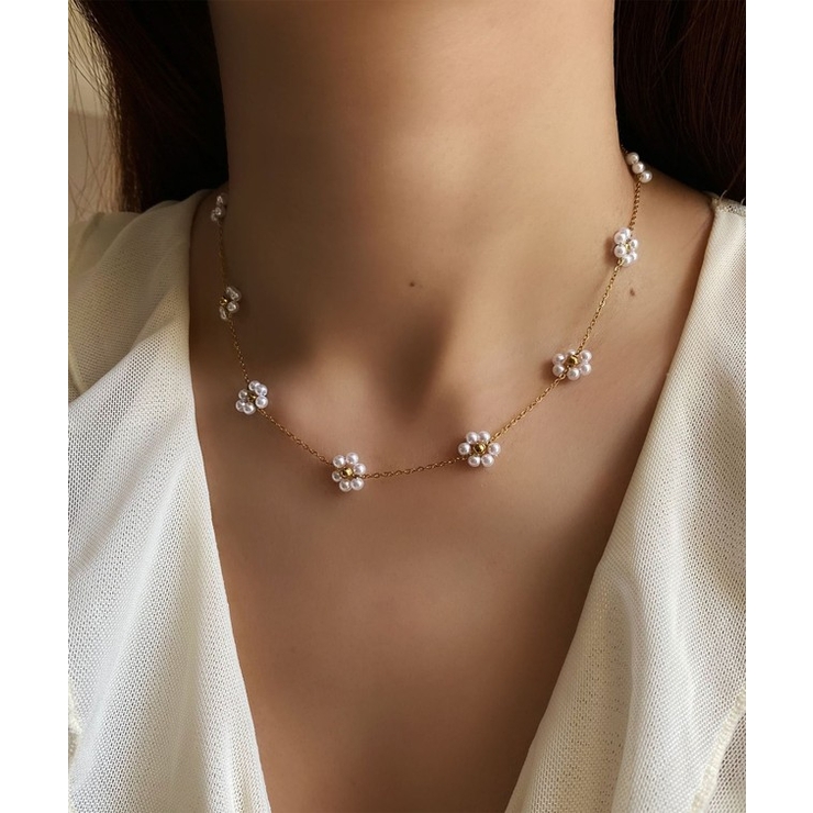 フラワー パール メタリック | レースレディース  | 詳細画像4 