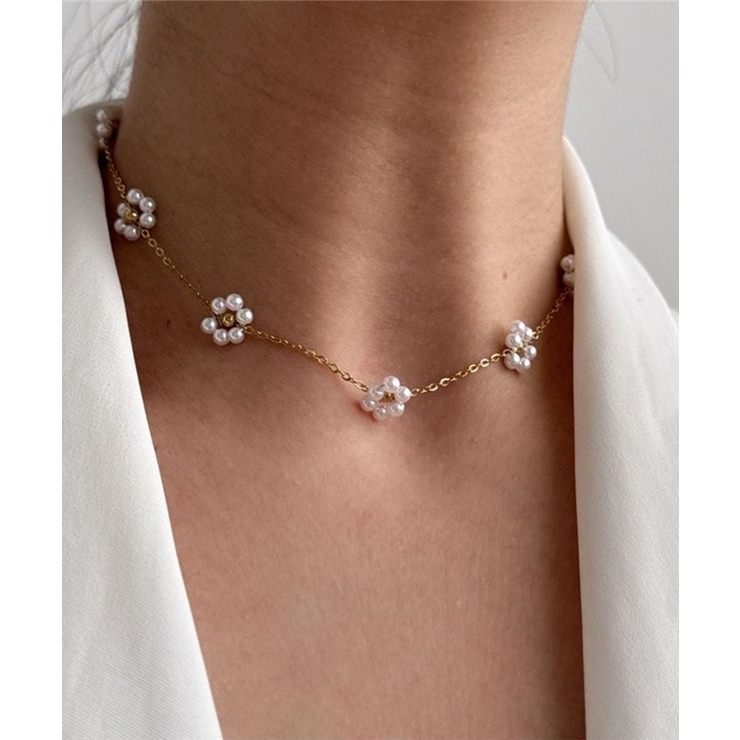 フラワー パール メタリック | レースレディース  | 詳細画像6 