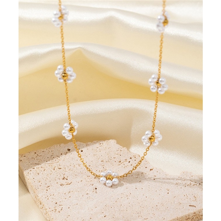 フラワー パール メタリック | レースレディース  | 詳細画像8 