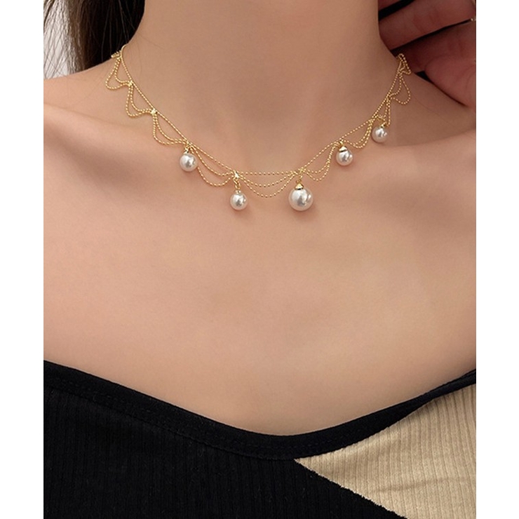 3連 スカラップ パール | レースレディース  | 詳細画像4 