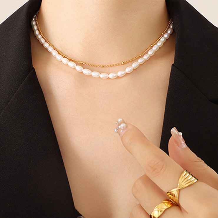 2連 メタリック オーバル | レースレディース  | 詳細画像1 