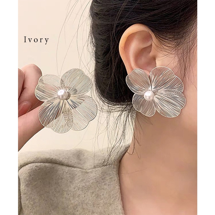 クリア フラワー モチーフ | レースレディース  | 詳細画像2 