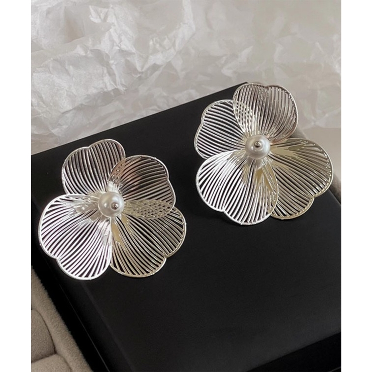 クリア フラワー モチーフ | レースレディース  | 詳細画像8 