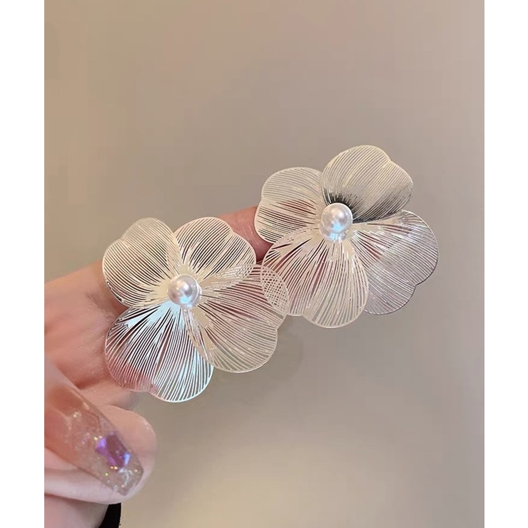 クリア フラワー モチーフ | レースレディース  | 詳細画像9 