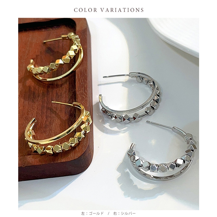 メタル 2連 ハーフ | レースレディース  | 詳細画像2 