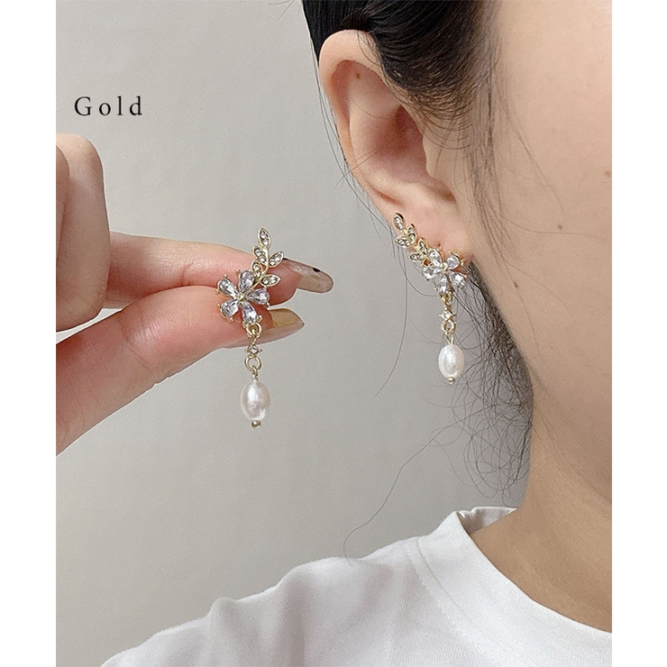 ボタニカル モチーフ パール | レースレディース  | 詳細画像3 