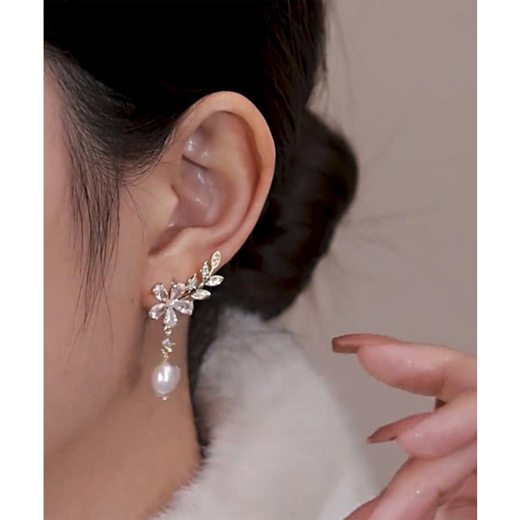 ボタニカル モチーフ パール | レースレディース  | 詳細画像7 