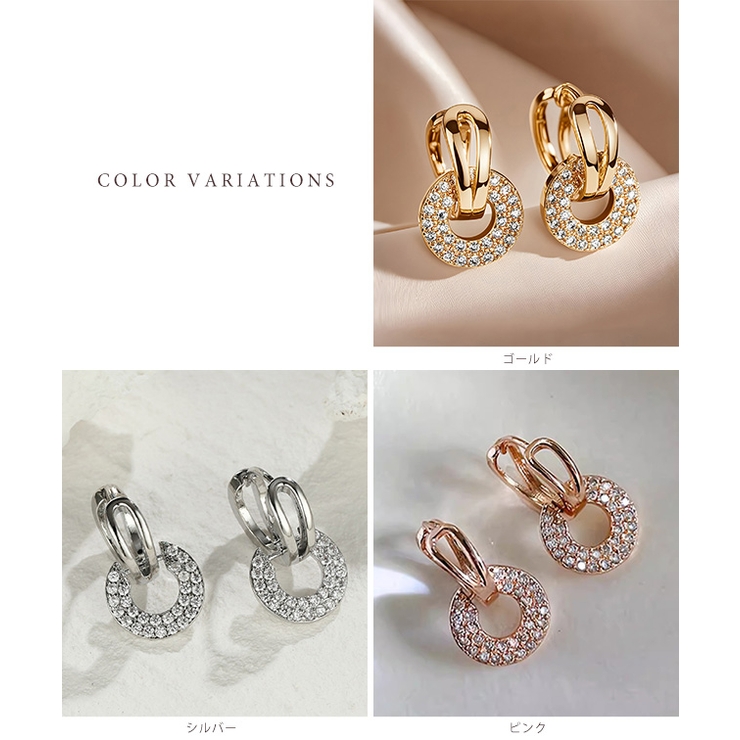 パヴェ サークル モチーフ | レースレディース  | 詳細画像2 