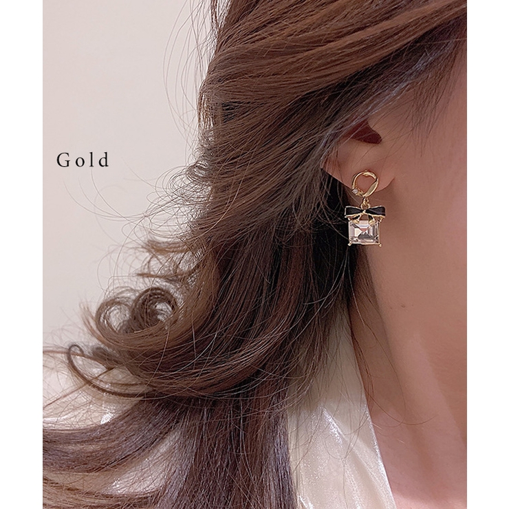 配色 リボン クリア | レースレディース  | 詳細画像2 