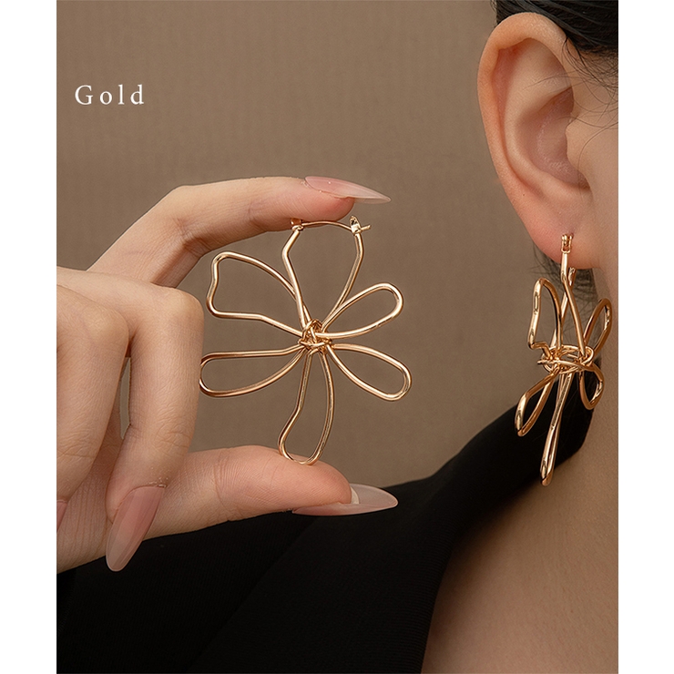 ビッグ フラワー ニュアンス | レースレディース  | 詳細画像3 