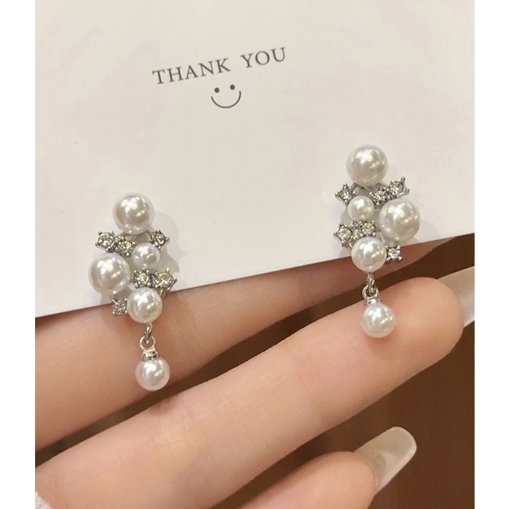 パール × ビジュー | レースレディース  | 詳細画像12 