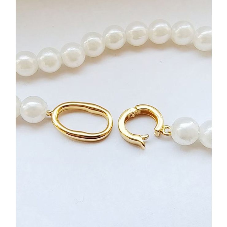 オーバルリング付き ベーシック パール | レースレディース  | 詳細画像14 