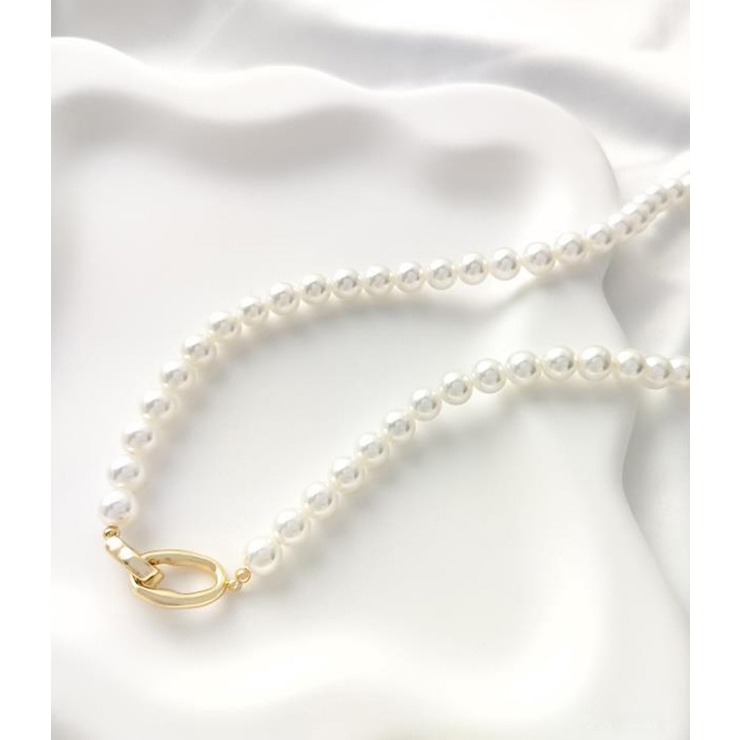 オーバルリング付き ベーシック パール | レースレディース  | 詳細画像8 