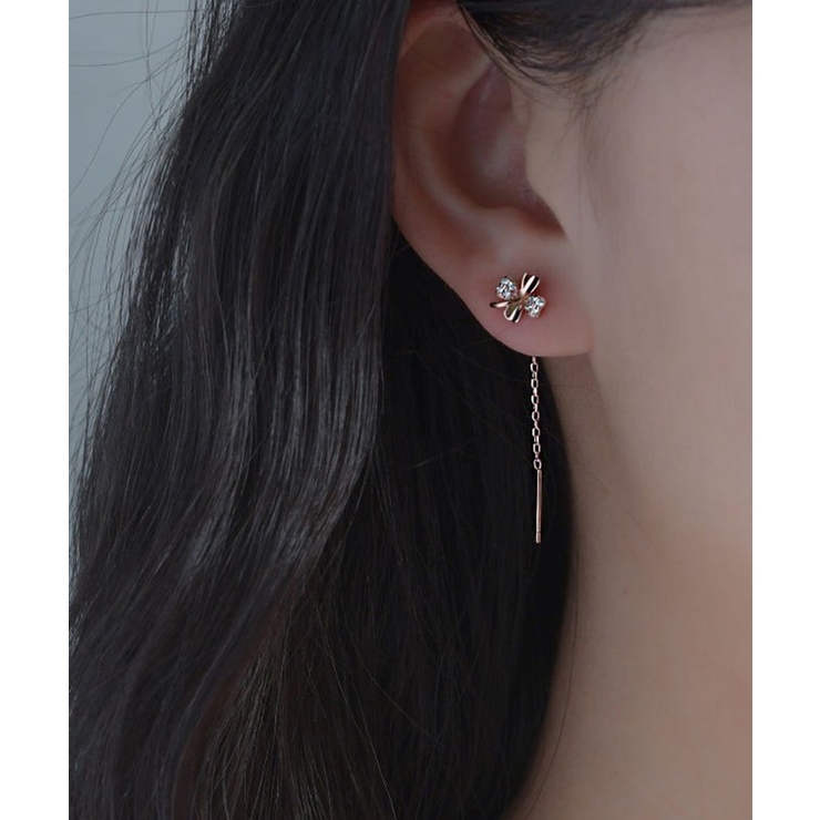 ビジュー クローバー ロング | レースレディース  | 詳細画像4 