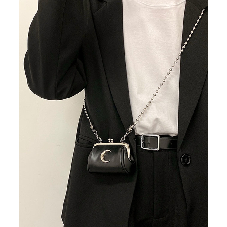 レザー調 ボールチェーン ムーンモチーフ | レースレディース  | 詳細画像10 