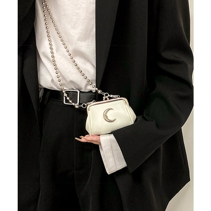 レザー調 ボールチェーン ムーンモチーフ | レースレディース  | 詳細画像16 