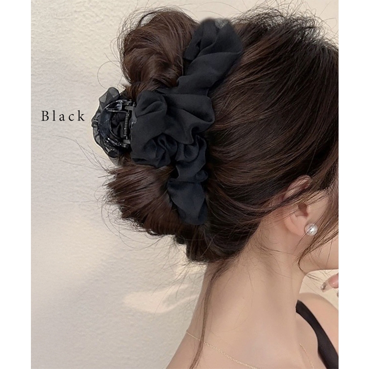 シュシュ風 シアー フリル | レースレディース  | 詳細画像3 