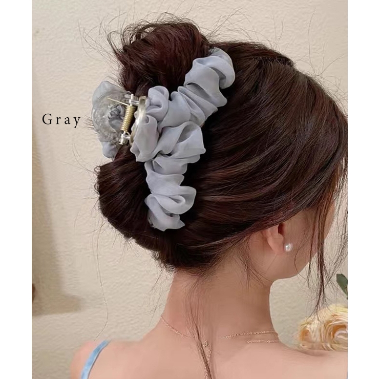 シュシュ風 シアー フリル | レースレディース  | 詳細画像5 