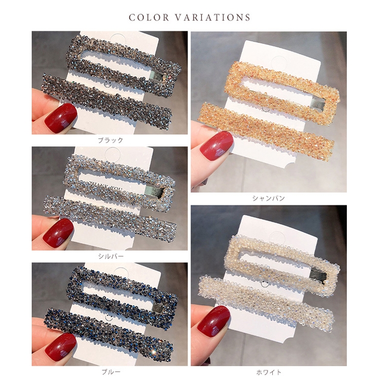 ビジュー ヘア クリップ | レースレディース  | 詳細画像2 