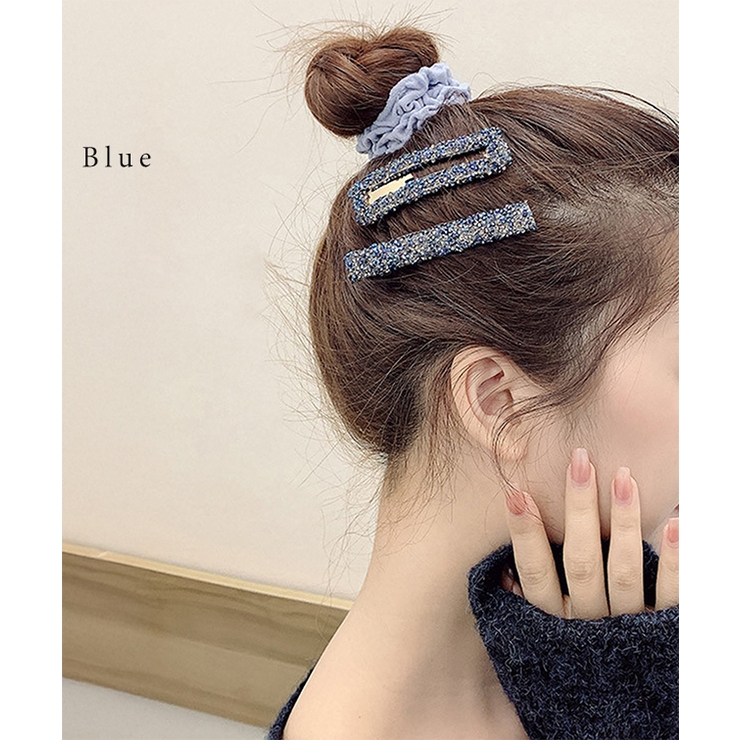 SPINNS ヘアクリップ お団子レースデザイン : ZOZOTOWN Yahoo!店
