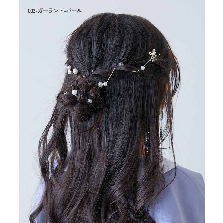 フォーマルにも和装にも えらべるパールヘアアクセサリー 子供服 | devirock | 詳細画像8 