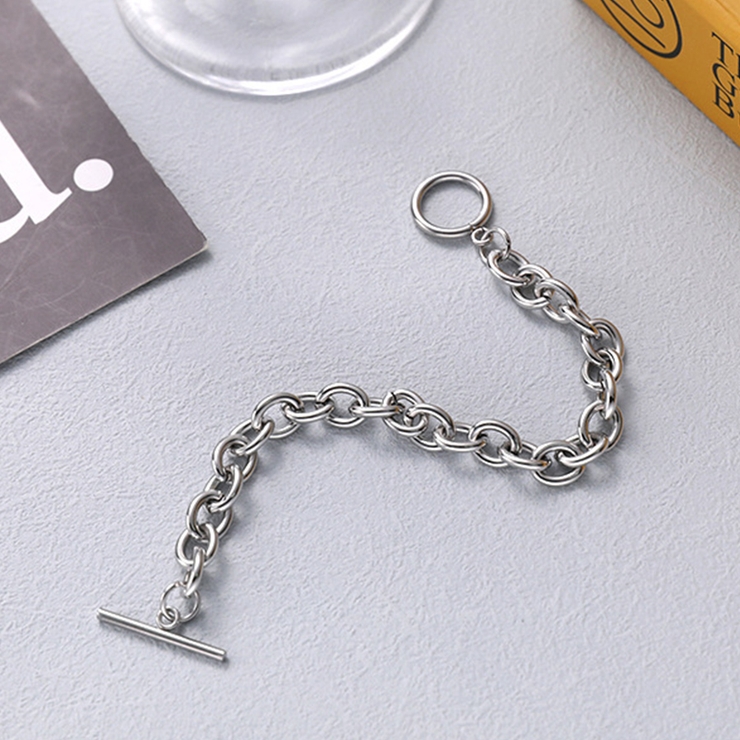 チェーンデザインマンテルブレスレット チェーン ブレスレット | インナーショップDiamondHearts  | 詳細画像3 