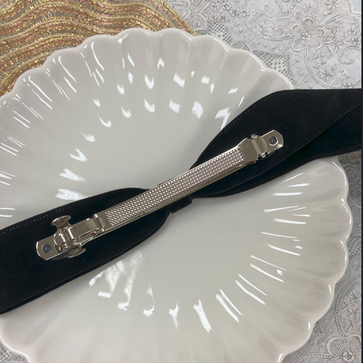 パール付変形リボンヘアクリップ | インナーショップDiamondHearts  | 詳細画像6 