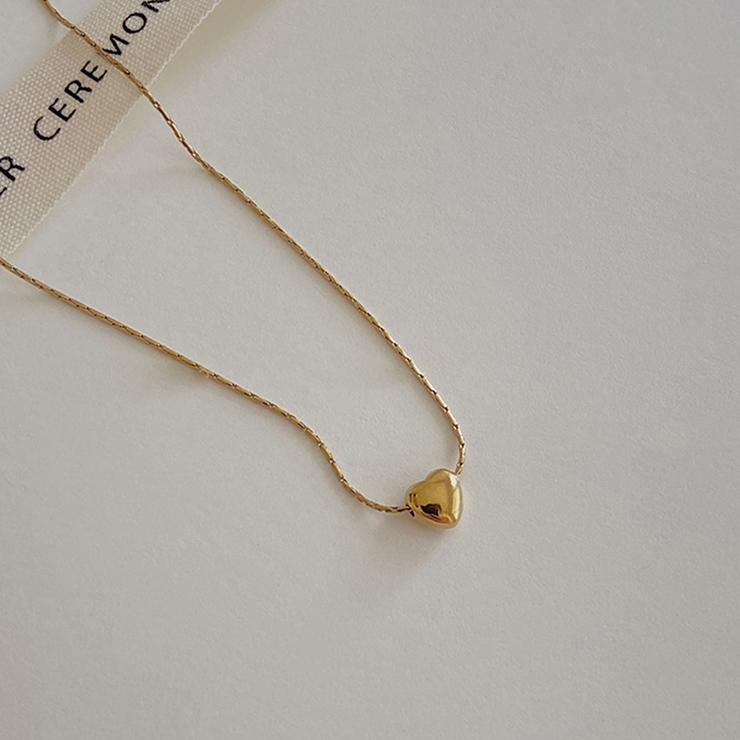 ミニハートネックレス ネックレス ハート | インナーショップDiamondHearts  | 詳細画像2 