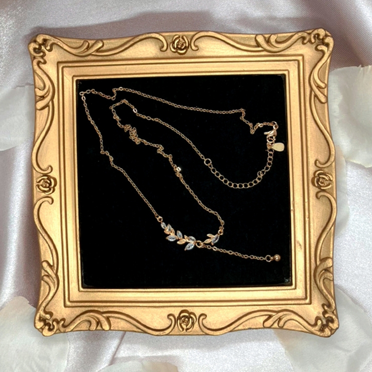 シルバー リーフネックレス ハート | インナーショップDiamondHearts  | 詳細画像13 