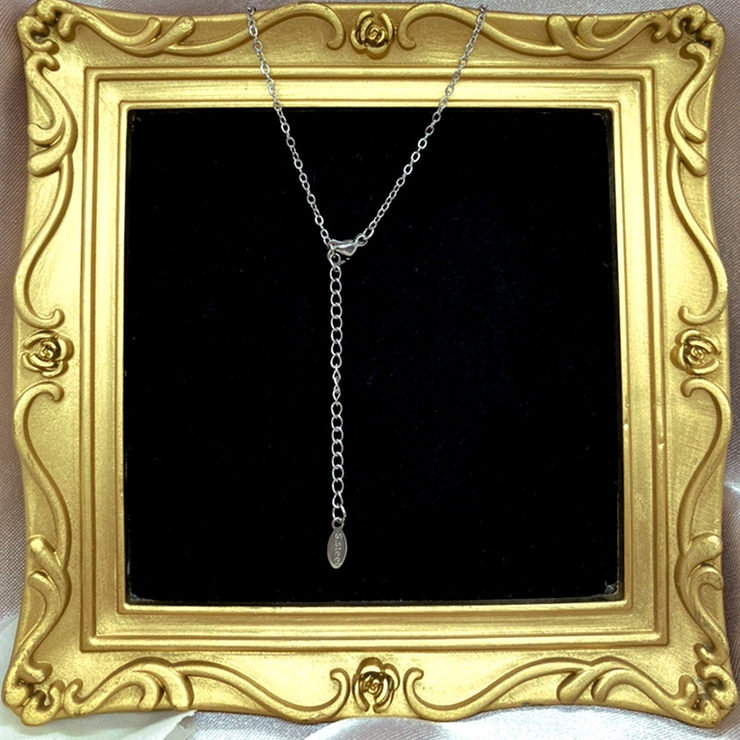 n033a【記念日✧】リーフダイヤネックレス　シルバー925　シンプル　華奢見せ ゆうパケット】シルバー925 ネックレス 選べる3タイプ silver925