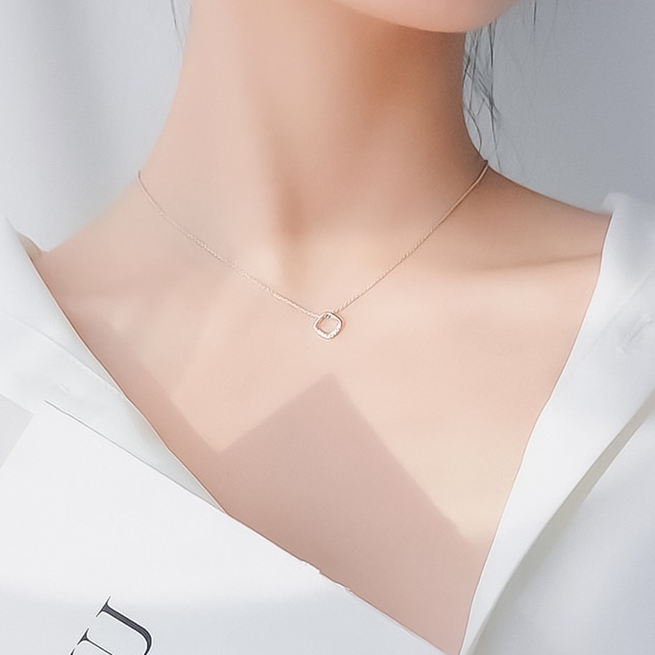 100%正規品 ビジューネックレス 菱形[品番：DMHU0003668 イミテーション その他