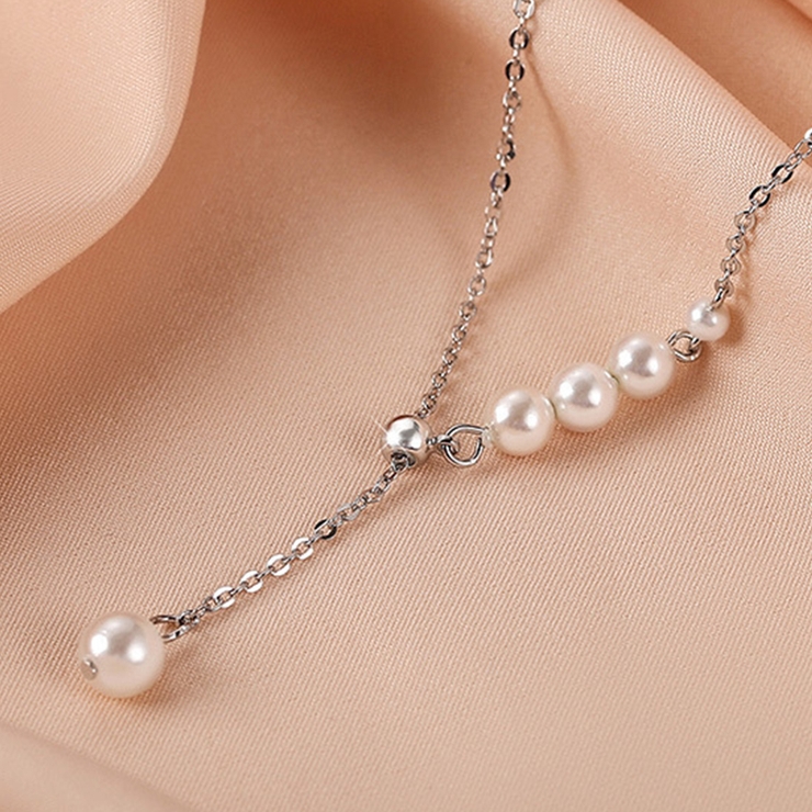 Y字パールネックレス Y字ネックレス パール | インナーショップDiamondHearts  | 詳細画像11 